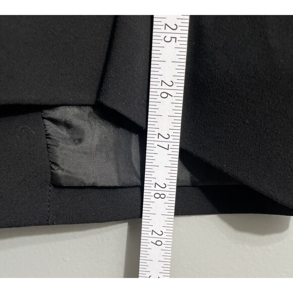 Bar III Women’s Blazer Black 1X Open Front Polished Professional Minimalist - Picture 8 of 10